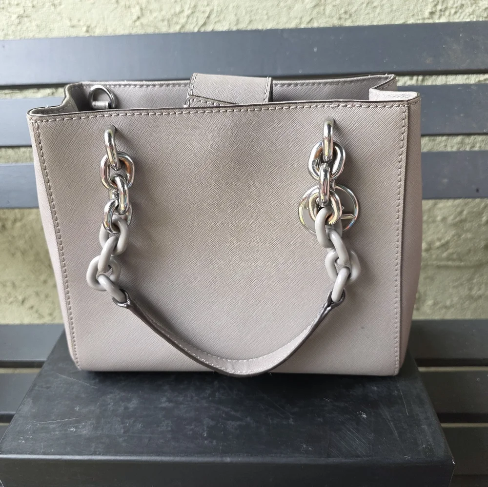 Michael Kors Cynthia small saffiano satchel‎